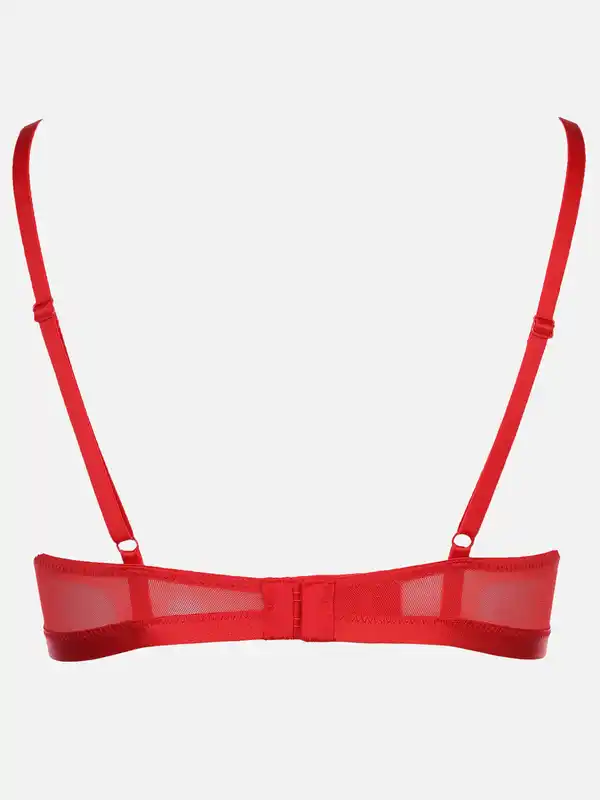 Bild 2 von Damen Bügel BH mit Spitze Schwarz