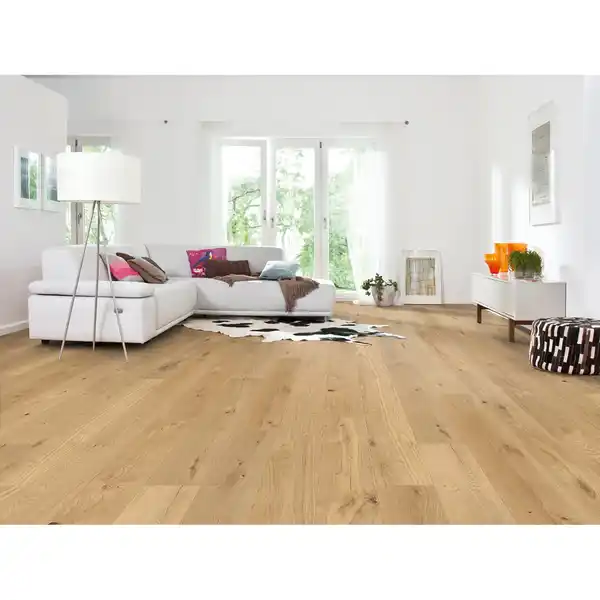 Bild 2 von Living by HARO Parkett Landhausdiele 2V Eiche Nature Strukturiert Naturöl