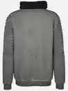 Bild 2 von Herren Sweatshirt mit Schalkragen Grau