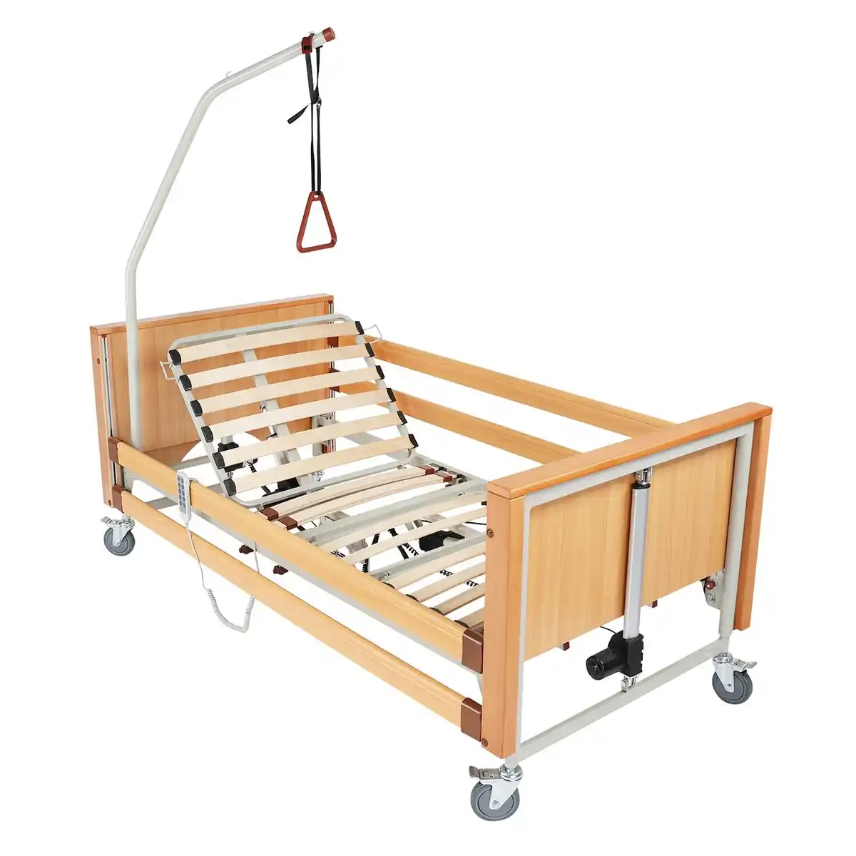 Bild 2 von REHABILITATIONSBETT Pflegebett Elektrisches Krankenbett mit freiliegenden Aktuatoren