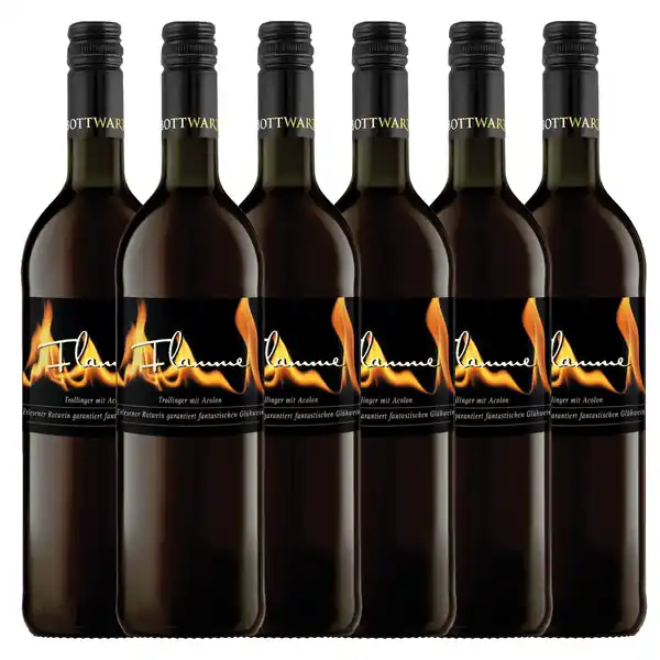 Bild 1 von Bottwartaler Winzer Flamme Winzerglühwein rot 0,75L 6er Karton