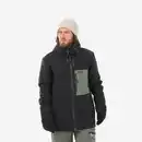 Bild 1 von Snowboardjacke Herren ZIPROTEC kompatibel - SNB 500 schwarz Grün|khaki|schwarz