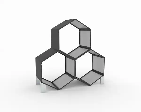 Bild 3 von Brennholzlager L161 W60x157cm