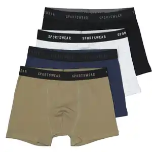 Sportswear Herren-Boxershorts 4er-Pack, Grau/Olivgrün, XXL