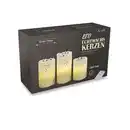 Bild 3 von X4-LIFE LED Echtwachskerzen mit Spitzenmuster 3er Set inkl. Fernbedienung