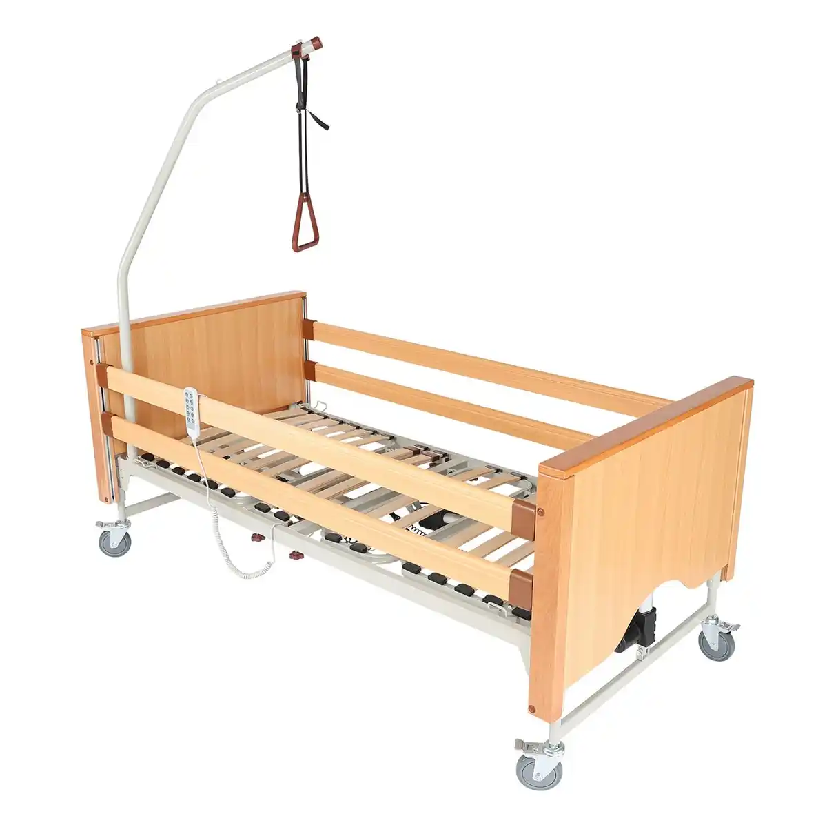 Bild 1 von REHABILITATIONSBETT Pflegebett Elektrisches Krankenbett mit abgedeckten Aktuatoren