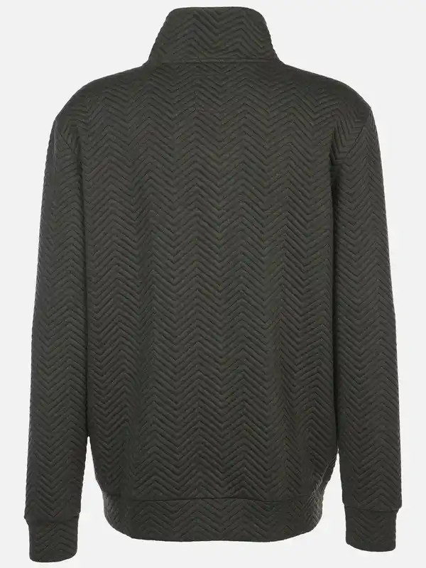 Bild 2 von Herren Sweatjacke mit schöner Struktur Oliv