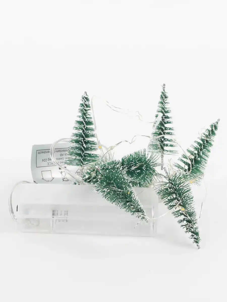 Bild 2 von Lichterkette mit 15 Bäumchen Grün