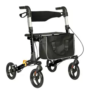 Rollator aus Aluminium, faltbar, inkl. Tasche