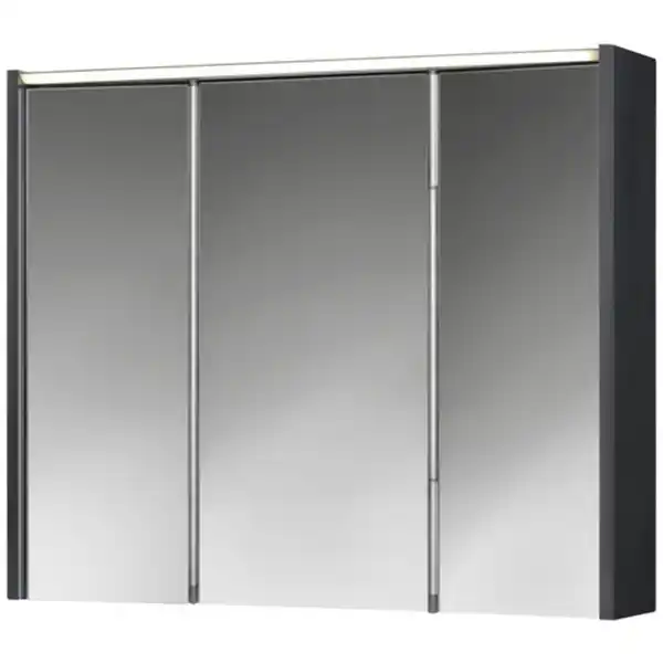 Bild 1 von JOKEY Spiegelschrank »Arbo«, 3-türig, LED, BxH: 73 x 62,7 cm - grau