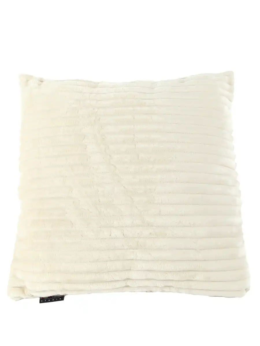 Bild 3 von Deko Kissen in Rippoptik 45x45cm Beige