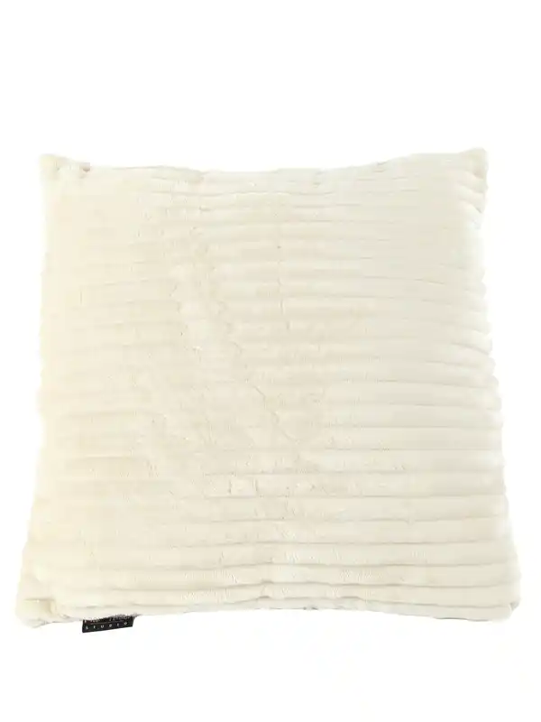 Bild 3 von Deko Kissen in Rippoptik 45x45cm Beige