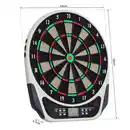 Bild 3 von Elektronische Dartscheibe mit LED-Display für 8 Spieler mehrfarbig 44L x 50B x 3,2H cm