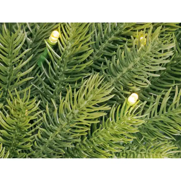 Bild 2 von LED Kunstkranz Tannenoptik
