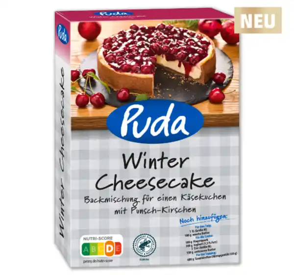 Bild 1 von PUDA Backmischung Winterkäsekuchen*