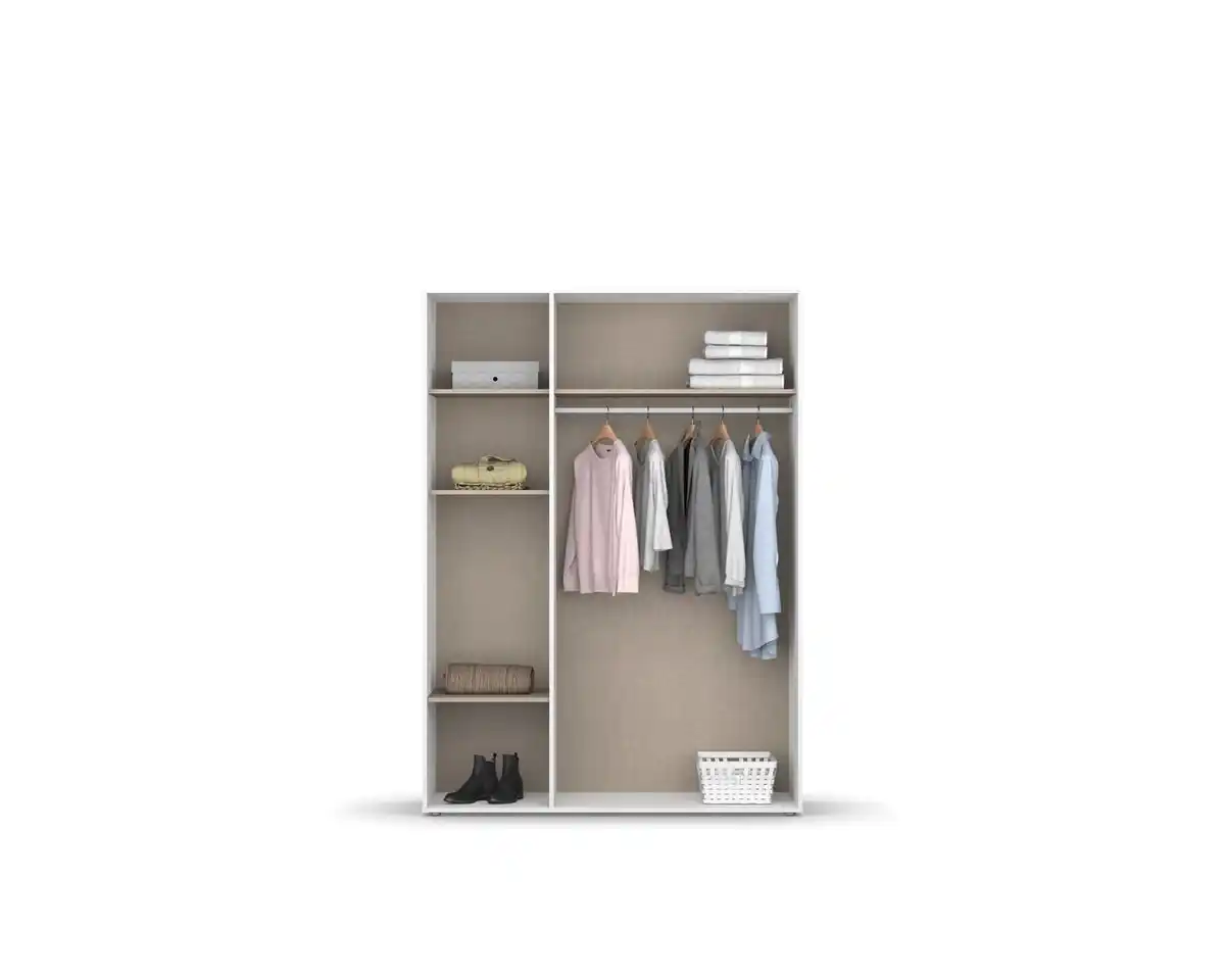 Bild 4 von Voyager Drehtürenschrank, Schrank, Alpinweiß, 3-türig