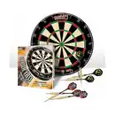 Bild 4 von Professional perfection Dartscheibe mit Pfeilen, Profi Steeldartscheibe aus Sisal