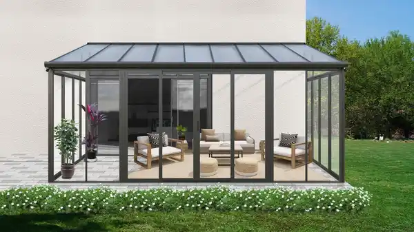 Bild 2 von Wintergarten, ca. 300 x 548 x 312 cm - Anthrazit