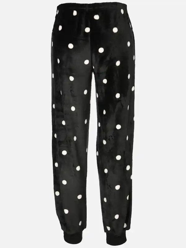 Bild 2 von Kuschelfleece Hose Schwarz