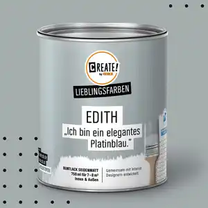 CREATE! by OBI Lieblingsfarben Buntlack Edith Platinblau seidenmatt 750ml