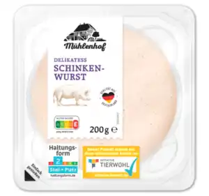 MÜHLENHOF Delikatess Schinkenwurst