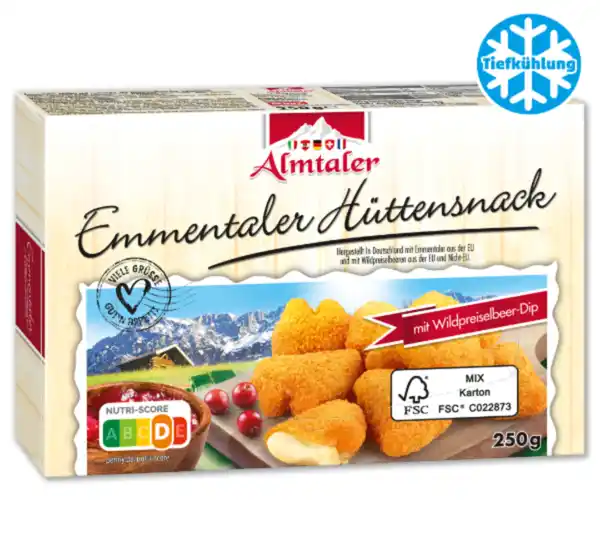 Bild 1 von ALMTALER Emmentaler Hüttensnack*