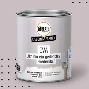 CREATE! by OBI Lieblingsfarben Buntlack Eva Fliederlila seidenmatt 750ml