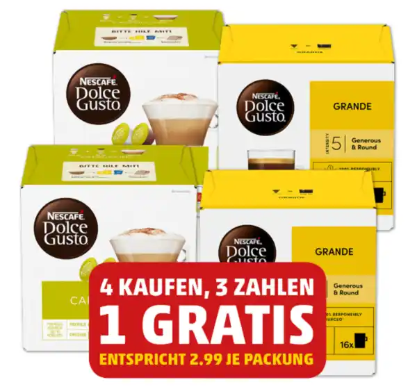 Bild 1 von NESCAFÉ Dolce Gusto Kapseln