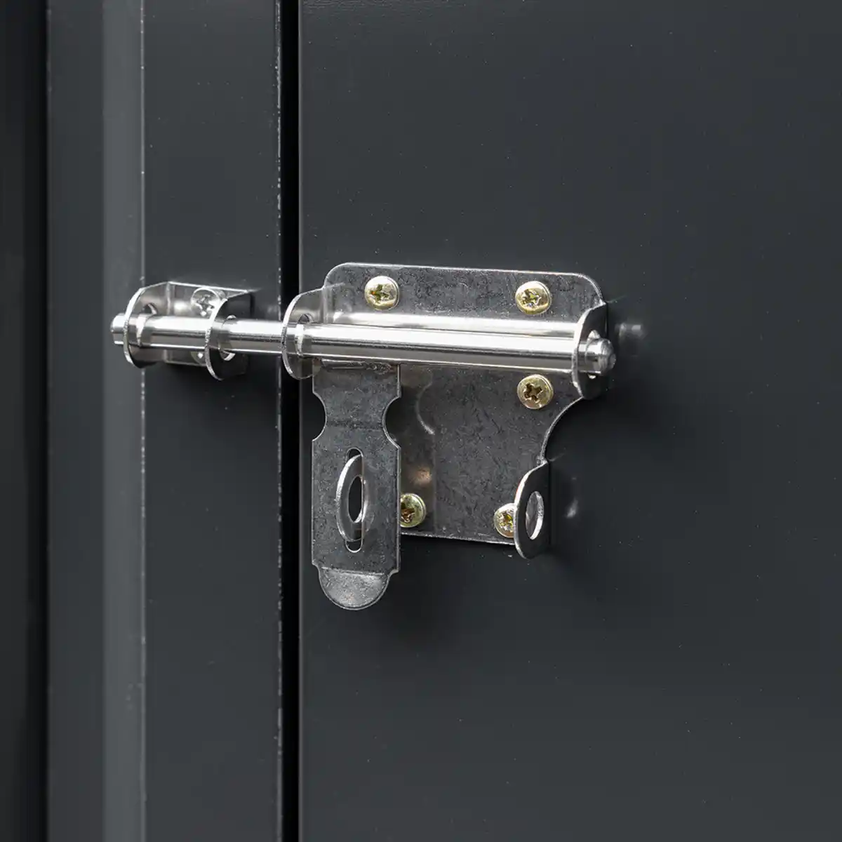 Bild 4 von Holzlager, Brennholzlager, Garten Kaminholzunterstand mit Schrank 2 in 1