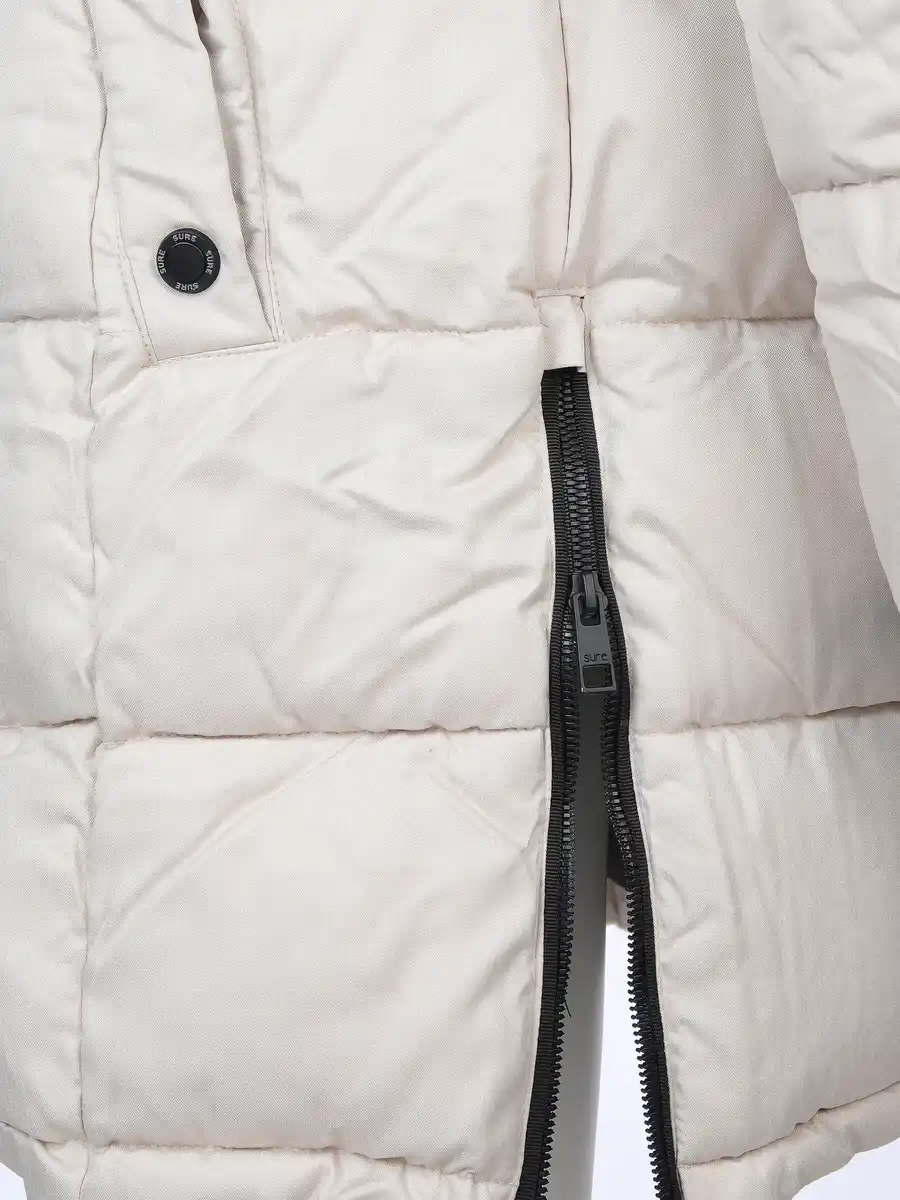 Bild 4 von Damen Parka mit Kapuze Beige