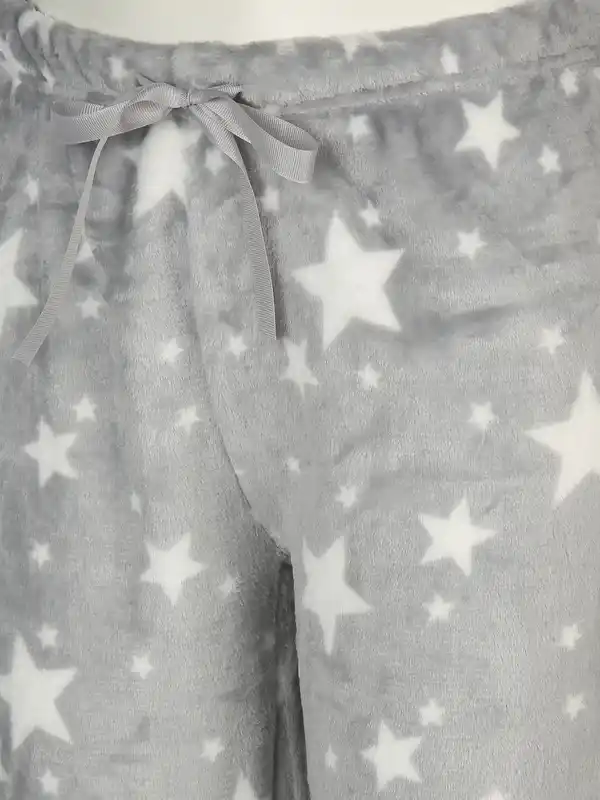 Bild 4 von Kuschelfleece Hose Grau