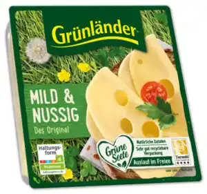 GRÜNLÄNDER Käsescheiben*