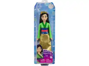 BARBIE HLW14 Disney Prinzessin Mulan-Puppe Spielzeugpuppe Mehrfarbig