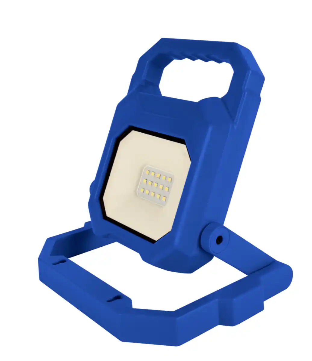 Bild 1 von LED Baustrahler mit Akku, faltbar, 6 W, 800 lm, 4000 K (neutralweiß), IP54, 7 Stunden Lichtzeit