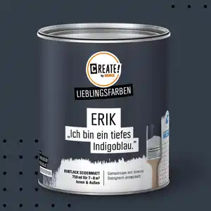 CREATE! by OBI Lieblingsfarben Buntlack Erik Indigoblau seidenmatt 750ml