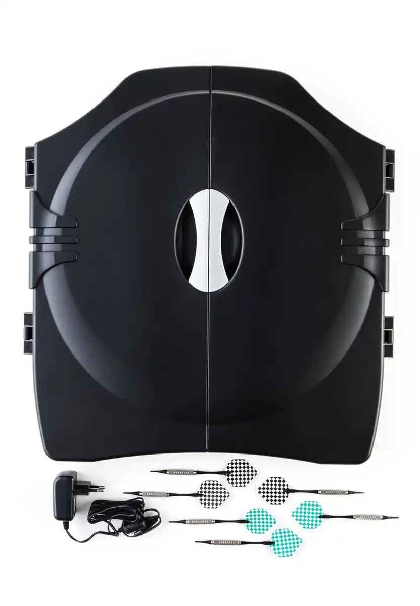 Bild 4 von Elektronische Dartscheibe Bull Legend 1-8 Spieler 6 Softdart Pfeile Dartschrank