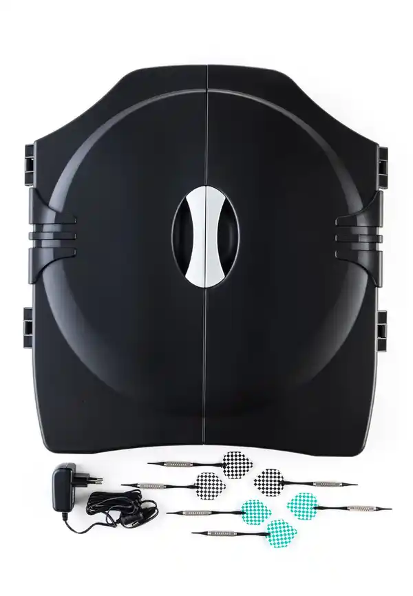 Bild 4 von Elektronische Dartscheibe Bull Legend 1-8 Spieler 6 Softdart Pfeile Dartschrank
