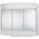 Bild 1 von JOKEY Spiegelschrank »Topas Eco«, 3-türig, LED, BxH: 60 x 53 cm - weiss