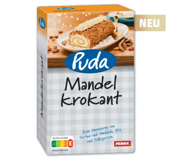 Bild 1 von PUDA Mandel- oder Haselnusskrokant*