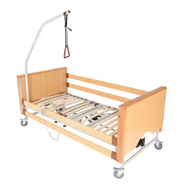 Bild 2 von REHABILITATIONSBETT Pflegebett Elektrisches Krankenbett mit abgedeckten Aktuatoren