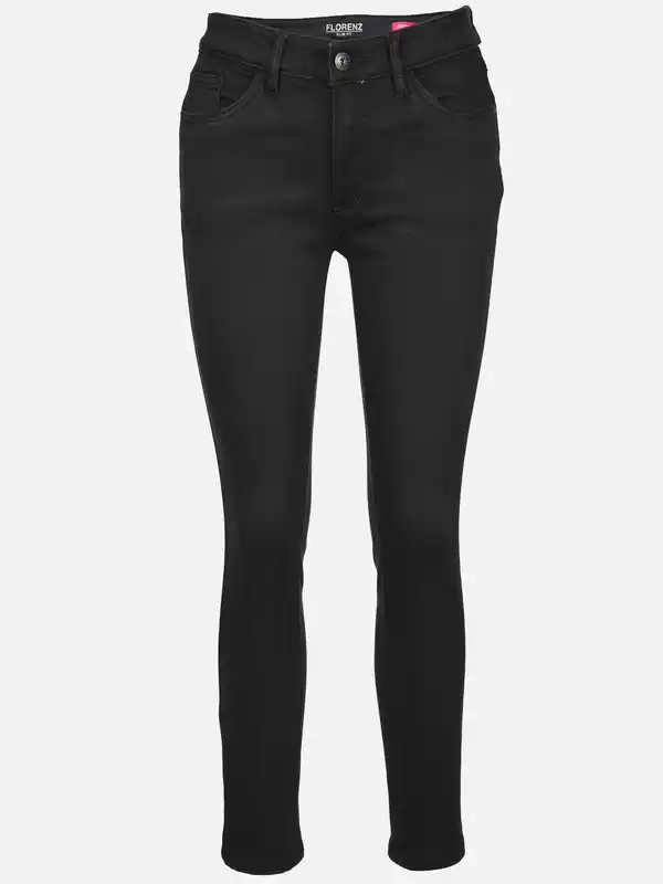 Bild 1 von Damen Jeans in Slim Fit Schwarz