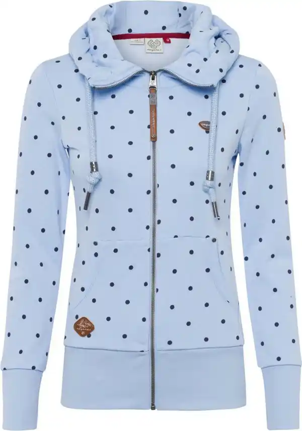 Bild 1 von Ragwear Sweatjacke NESKA DOTS O ZIP im Allover-Dots Print Design