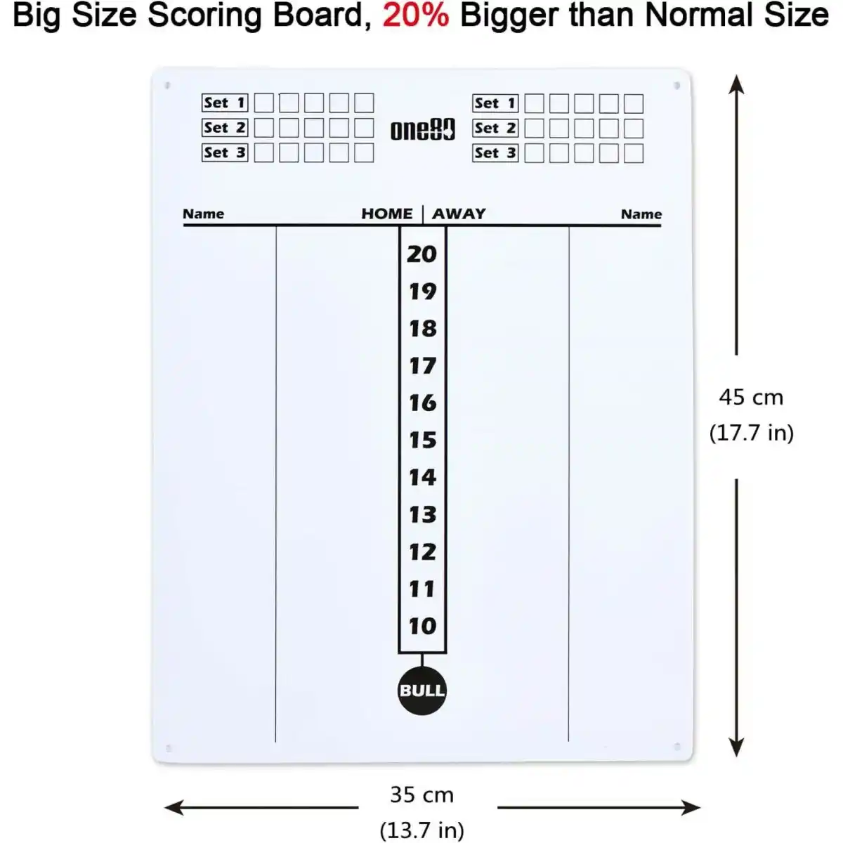 Bild 3 von Professional Perfection Dartscheibe mit Pfeilen Steeldartscheibe aus Sisal mit Rotschutzring