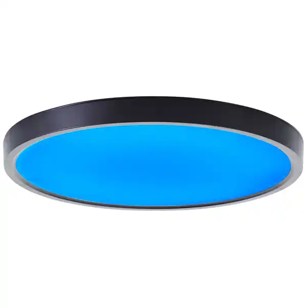 Bild 1 von Brilliant LED-Deckenleuchte Lotti RGB + CCT Ø 30cm Schwarz/Weiß