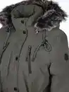 Bild 4 von Damen Parka mit Kunstfellbesatz Oliv