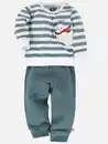 Bild 1 von Baby Jungen Set bestehend aus Sweatshirt und Hose Blau