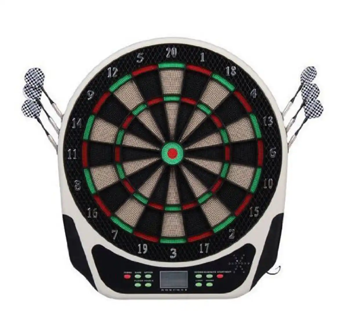 Bild 1 von Elektronische Dartscheibe mit LED-Display für 8 Spieler mehrfarbig 44L x 50B x 3,2H cm