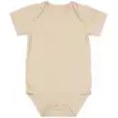 Bild 1 von Babybody Kurze Ärmel Umschlaghals, Taupe, 98/104