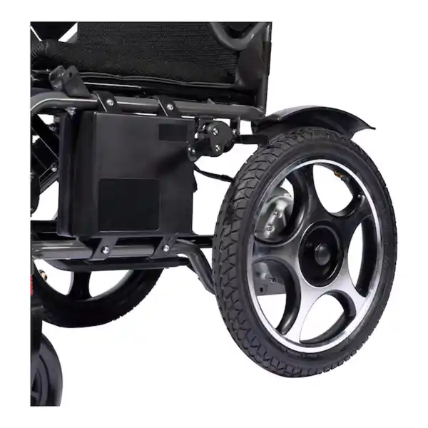 Bild 2 von Elektrorollstuhl- Premium  AT52321 mit Bluetooth Controller inkl. Radpumpe, Getränkehalter und Regen