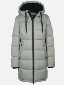 Damen Parka mit Kapuze Oliv